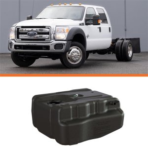 Ford F-350 After-Axle Utility Fuel Tank - Rear - Titan Fuel Tanks - Narrow Frame, 40 Gallon - `11-`16 Ford F-350 After-Axle Utility Fuel Tank - Rear - Titan Fuel Tanks - Narrow Frame, 40 Gallon - `11-`16